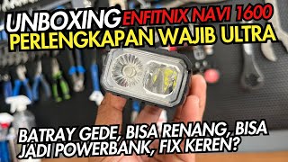 PERLENGKAPAN WAJIB GOWES ULTRA  UNBOXING ENFITNIX NAVI 1600 [upl. by Addam]