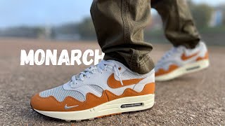 Will These Be 3000 Too Patta x Nike Air Max 1 Waves Monarch Review amp On Foot [upl. by Ailev]