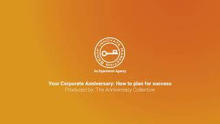 Strategic Tips to Crafting Memorable Company Anniversary Events  The Anniversary Collective [upl. by Yila]