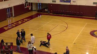 Girls JV Basketball  AP Christmas Tourney  AvocaPrattsburgh vs Watkins Glen [upl. by Newby108]