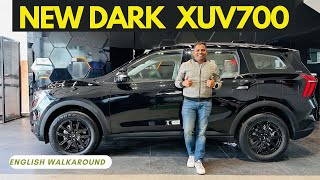 2024 Mahindra XUV700 AX7 Luxury Pack Black Walkaround  In English  Auto Quest [upl. by Alejoa]