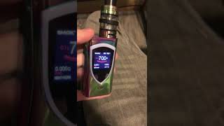 Smok procolor No atomizerohm too lowwont read ohms correctly NEEDS FIX HELP [upl. by Ilse624]