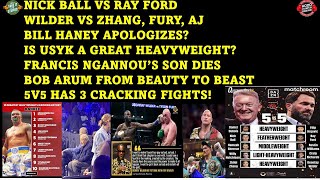 062 BILL HANEY APOLOGIZES WILDER HAS BIG PLANS 5V5 IS A CRACKER HOW GREAT IS USYK [upl. by Everard]