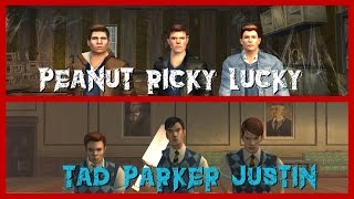 BULLY DUELO  Peanut Ricky amp Lucky Greasers VS Tad Parker amp Justin Preppies [upl. by Bechler]