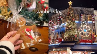 الشتاء في اسطنبول • جولة في المول الجديد Christmas in Istanbul ✨ GalataPort [upl. by Kirwin]