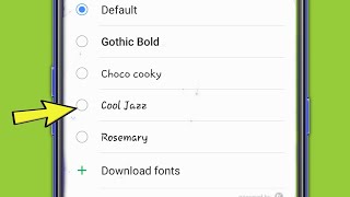 Motorola font change setting  motorola font style change without app how to change font in moto [upl. by Llovera]