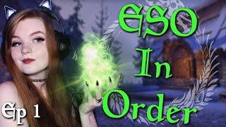 Starting Elder Scrolls Online From The Beginning  ESO In Order Ep 1 [upl. by Bolton]