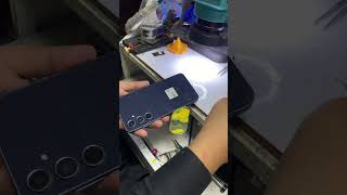 How to open samsung A55 back cover mobileback mobilephone repair samsungrepair [upl. by Erual]