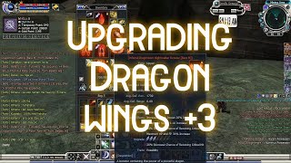 Upgrading Dragon Wings and Titan Fist  RF Online PlayPark Devie [upl. by Ennaisoj873]