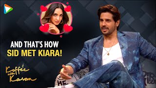 When Sidharth Malhotra amp Kiara Advani met for the first time  Varun Dhawan  KWK  PROMO [upl. by Adleremse]