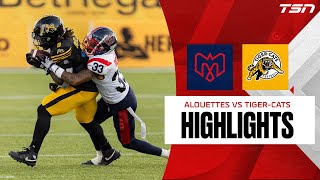 CFL Week 9 Alouettes vs TigerCats [upl. by Stieglitz401]