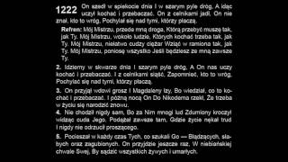 1222 On szedł w spiekocie dnia  Mój Mistrzu [upl. by Akiaki]