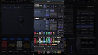 VALETON GP100 MY PRESET DISTORTION 3 valeton shorts Roomstudio9 [upl. by Haywood386]