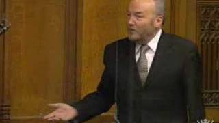 George Galloways speech to Parliament January 2007 [upl. by Cinom]