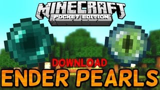 Ender Pearls in Minecraft PE IOSANDROID Tutorial [upl. by Moffit800]