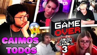 ZEIN REACCIONA A TODAS LAS MUERTES 💥 SQUID CRAFT GAMES 3 💥 CAIMOS TODOS [upl. by Rednasyl]