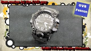 SKMEI 1155 Dual Display Wristwatch Review [upl. by Larson723]