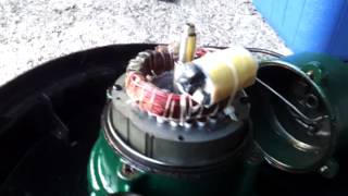 Zoeller BN152 BN152 Sewage Pump Failure with Blown Capacitor CBB20 [upl. by Elocyn]