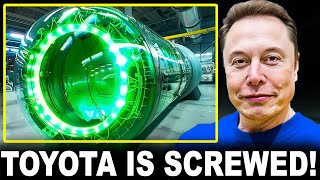 Elon Musk Destroys Toyota With His New Nuclear Battery [upl. by Sinnod]