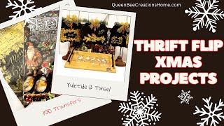 2 Thrift Flip Xmas Projects [upl. by Benyamin]