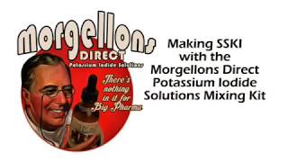 Mixing SSKI with Morgellons Direct Potassium Iodide Solutions Mixing Kit [upl. by Odnala797]