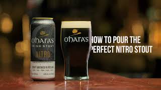 OHaras Irish Stout Nitro Perfect Pour [upl. by Quintie]