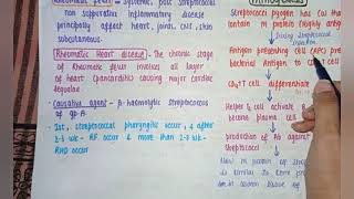 Rheumatic heart disease amp Rheumatic fever  Causes  Pathogenesis  Sign amp Symptoms [upl. by Alanah]