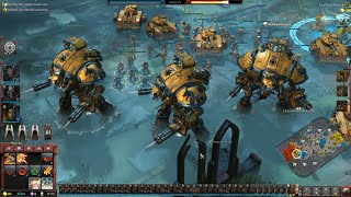 Space Marines vs Orks  Movie Marines Mod  Massive Battle  4K Quality  WH 40K Dawn Of War 3 [upl. by Enelime]