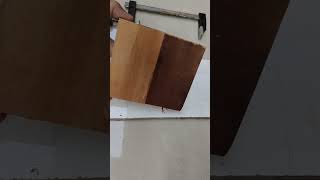 Wood glue test strength wood diy satisfying relaxing [upl. by Orrocos198]