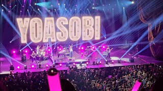 YOASOBI in 4K  AMAZING LIVE EXPERIENCE  FULL SHOW  RADIO CITY MUSIC HALL NEW YORK  AUG 6 2024 [upl. by Naujahs]