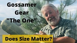 Gossamer Gear quotThe Onequot  My Final Review [upl. by Ttayw]