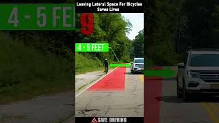 Leaving Lateral Space for Bicycles Saves Lives [upl. by Litnahs]