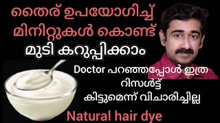 Natural hair dye  നാച്ചുറൽ ഹെയർ ഡൈ  homemade hair dye [upl. by Kussell345]