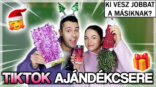 TIKTOK AJÁNDÉKCSERE KITTIVEL karácsonyi kiadás🎄🎁 [upl. by Aikahc708]