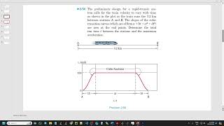 Engineering Mechanics Dynamics 8th Edition Chapter 2 Question 56 [upl. by Filler12]