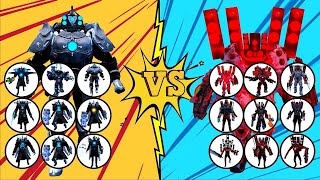 Skibidi toilet tournament  9VS9 FUture Tv Man Titans VS Gman MK5 In GARRYS MOD [upl. by Aleck714]