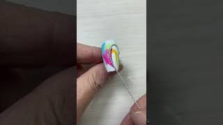 rainbow nails gel nail designs nail nailart easynailartdesignsforbeginners nails naildesign [upl. by Maillliw]