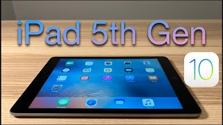 This iPad 5th Gen was never updated [upl. by Ahtnamas]