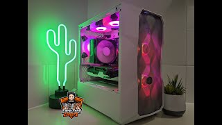 CoolerMaster TD300 mesh Gaming PC build [upl. by Anerhs]