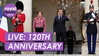 LIVE Duke and Duchess of Edinburgh Mark Entente Cordiale Anniversary [upl. by Dorej]