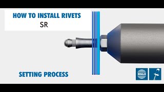 How to set a rivet SR  watertight seal and moisture resistance [upl. by Zinnes852]