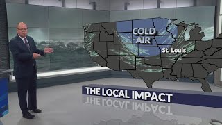 What the West Coast bomb cyclone and atmospheric river may mean for St Louis [upl. by Riki25]