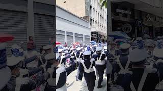 Colegio Jardín de Rosas  Desfile 15 de septiembre de 2024 Guatemala desfile banda [upl. by Ttoile712]