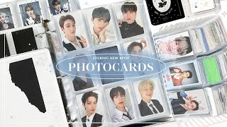 storing new photocards into my binders  300 photocard setup ✧ 05  Stray Kids [upl. by Kattie920]