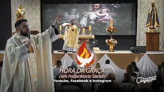 HORA DA GRAÇA  com Padre Mario Sartori  Sextafeira 150722 [upl. by Eladnyl]