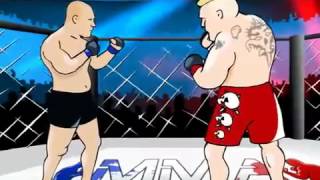 Fedor Emelianenko vs Brock Lesnar [upl. by Eimmot]