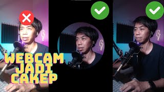 Tutorial OBS Pemula  Cara Setting Webcam Jadi Lebih Bagus [upl. by Idurt]