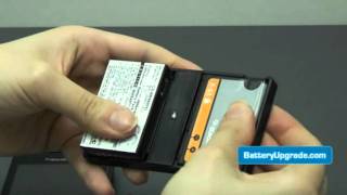 Blackberry Torch 9800  Extended Battery  Replacement instructions by BatteryUpgradecom [upl. by Xymenes]