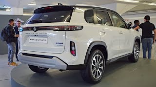 2022 Maruti Grand Vitara Dual Tone White Colour Showcase 1st In YouTube [upl. by Airun]