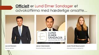 Nationalbanken whistleblower ordning administreret af advokatfirmaet Lund Elmer Sandager er proforma [upl. by Anidem]